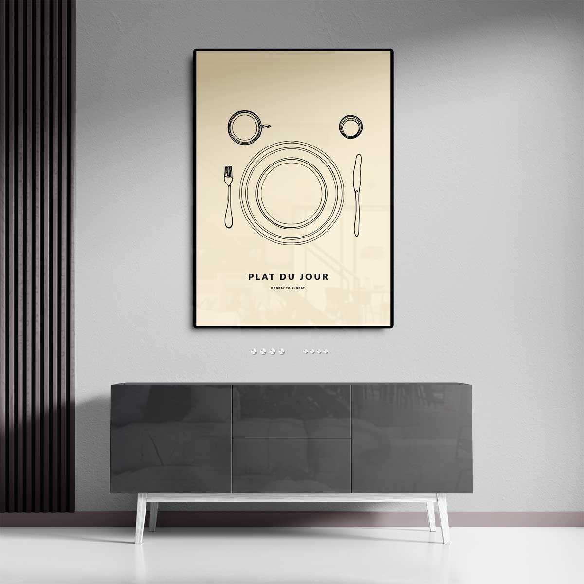 Plat du Jour Poster