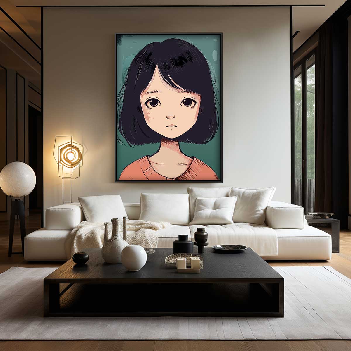Abstract kunstwerk Kunstwerk-canvas-dibond-plexiglas-wanddecoratie-WallArtistic