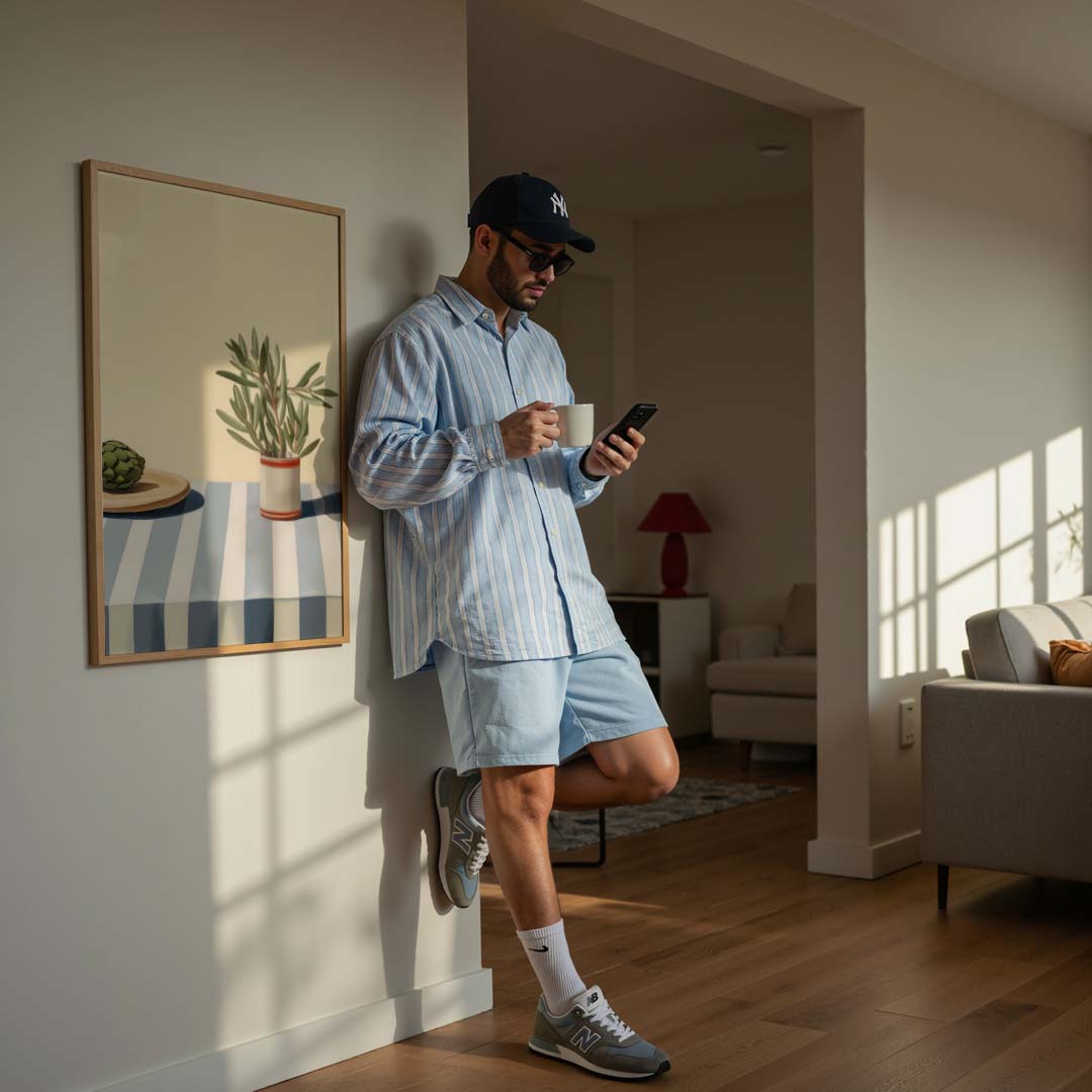 Moderne Art Deco Stilleven Poster-WallArtistic