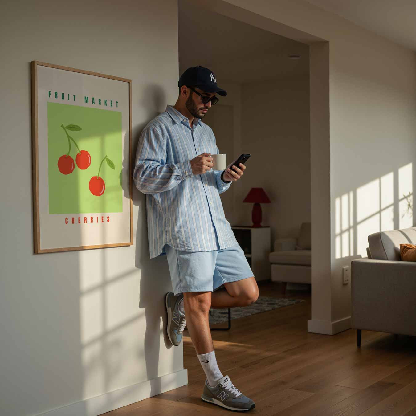 Fruitsige Kersen Poster-WallArtistic