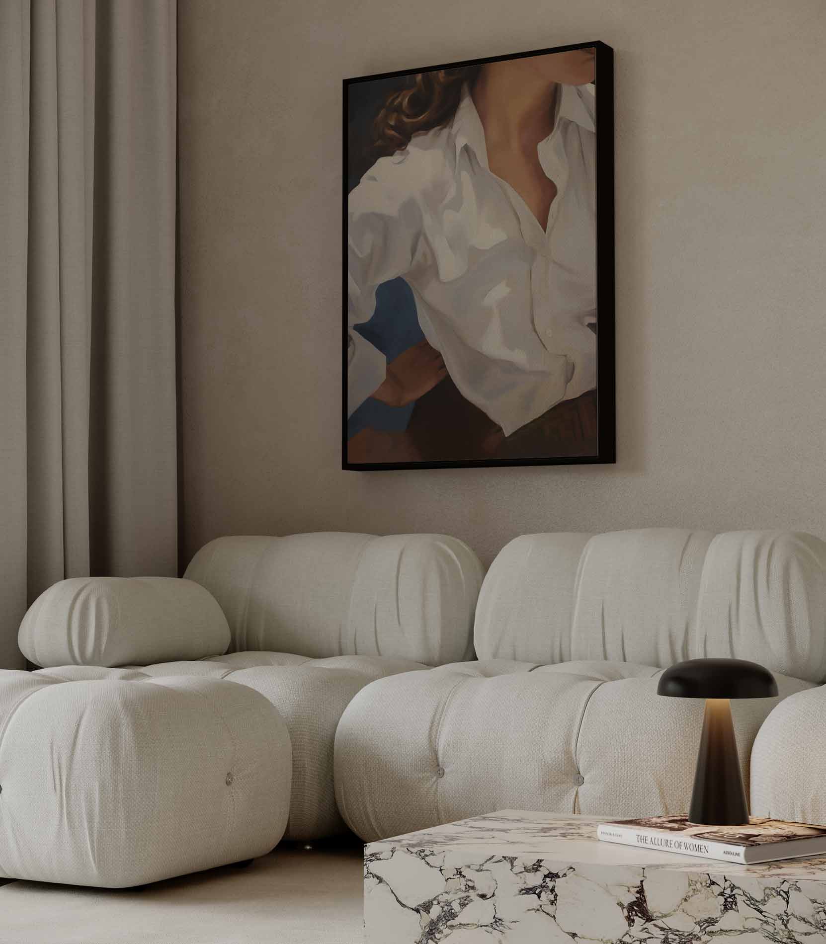 Casual Elegantie Kunstwerk-canvas-dibond-plexiglas-wanddecoratie-WallArtistic