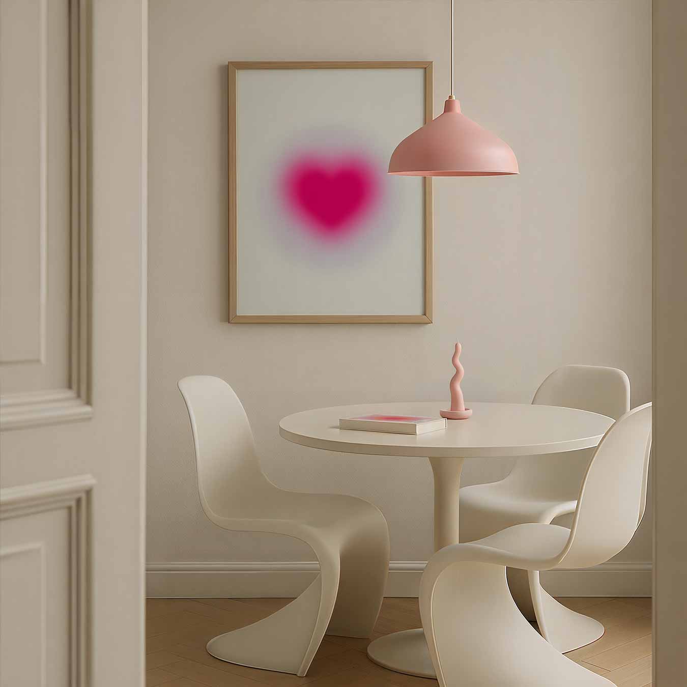 Zachtroze Hart Poster