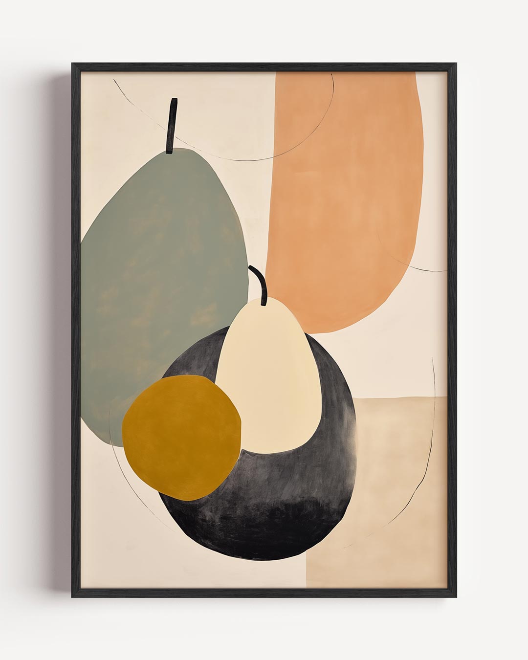 Moderne Abstracte Kunstposter-WallArtistic