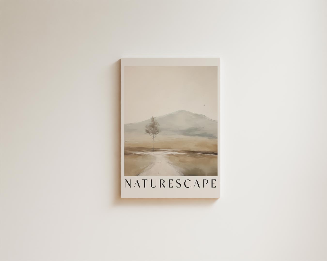 Rustgevende Landelijke Uitzicht Kunstwerk-canvas-dibond-plexiglas-wanddecoratie-WallArtistic