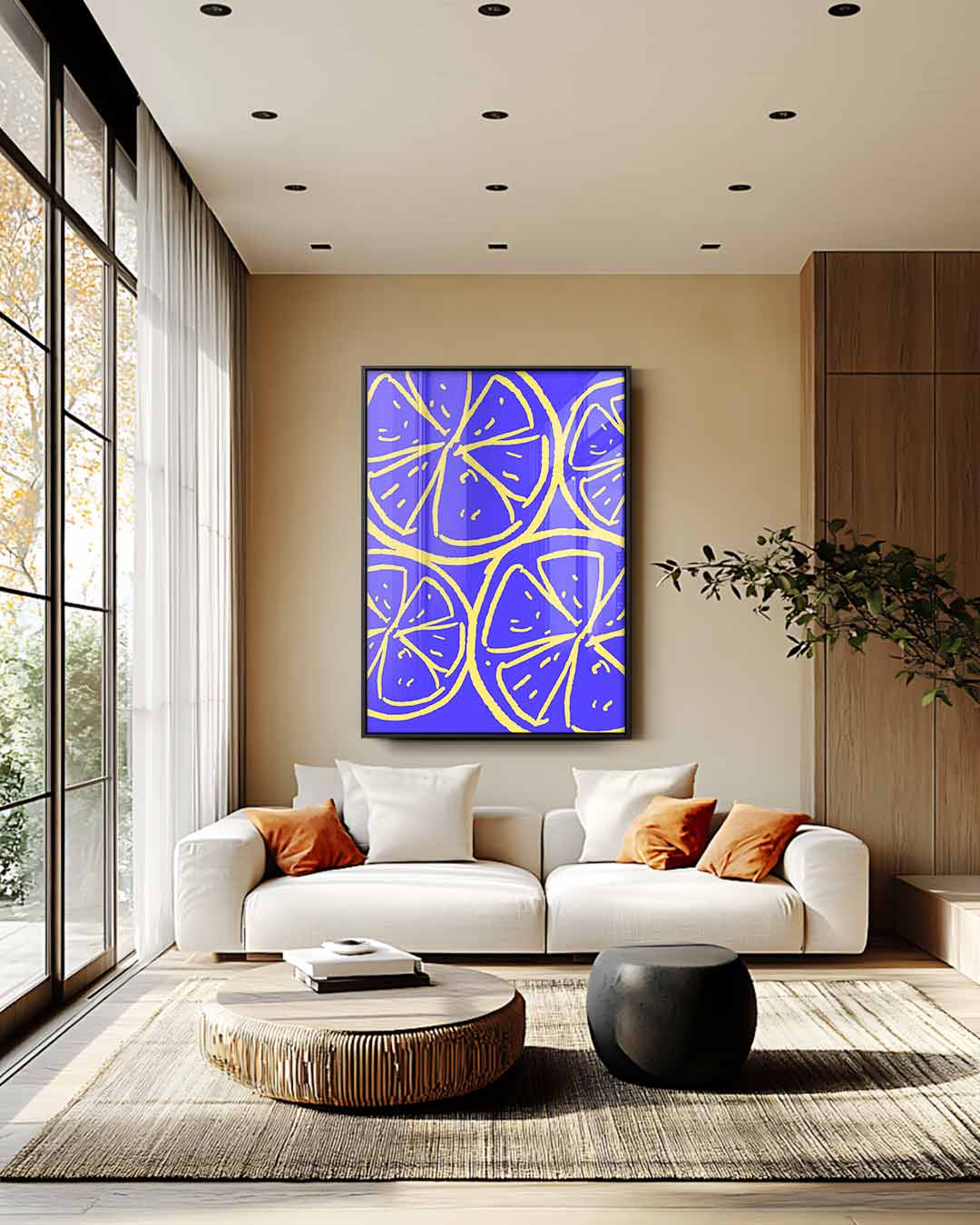 Citrus Fantasie Kunstwerk-canvas-dibond-plexiglas-wanddecoratie-WallArtistic