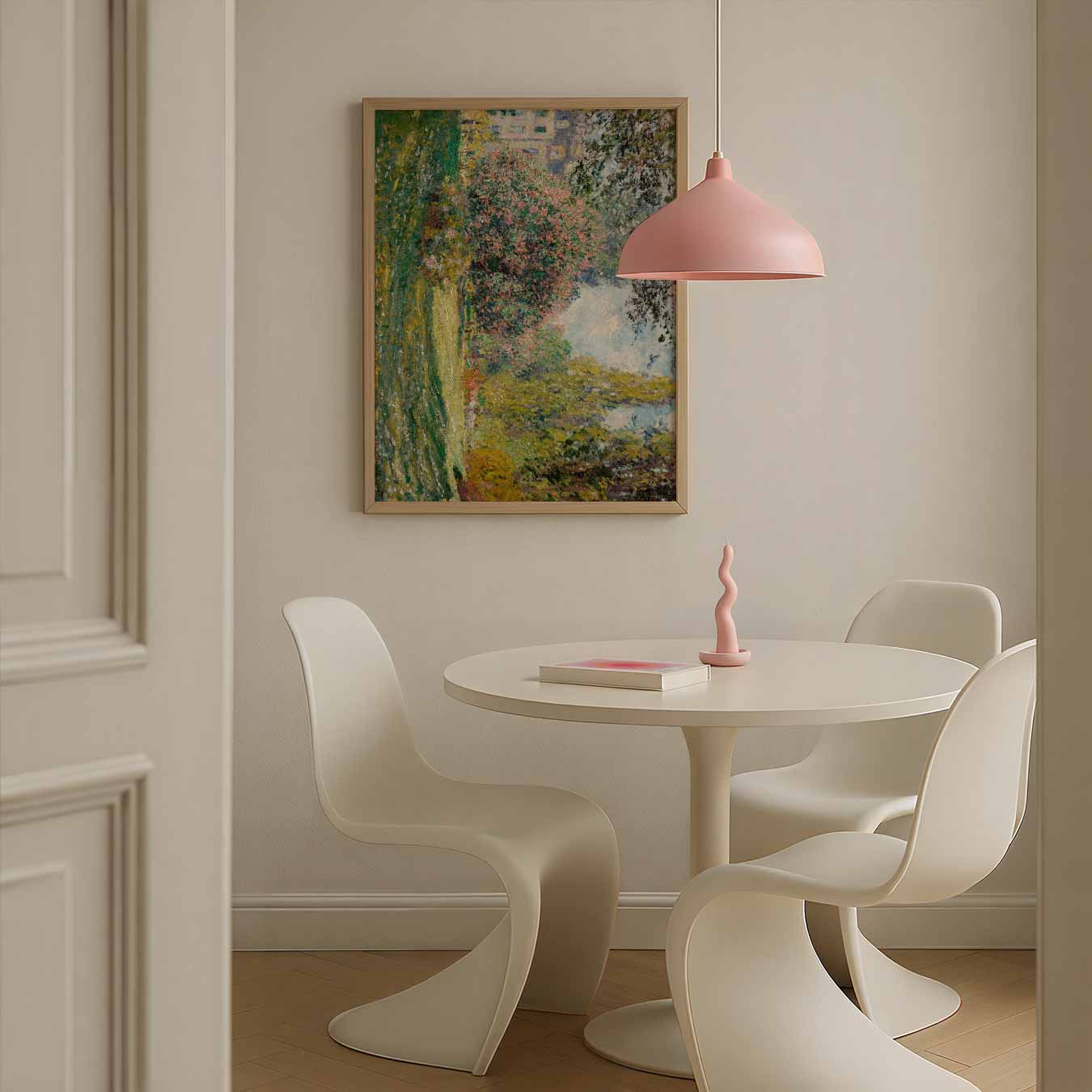 Monet Garden Poster-WallArtistic