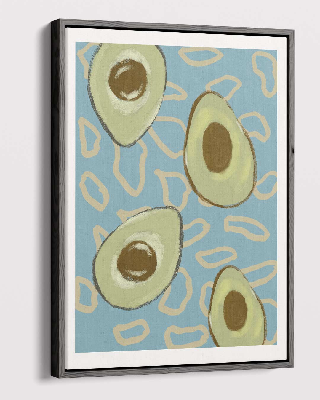 Avocado Droom Kunstwerk-canvas-dibond-plexiglas-wanddecoratie-WallArtistic