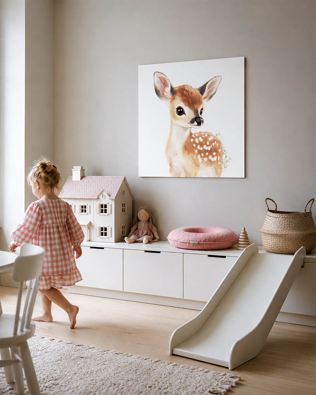 Lief hertenkalf Kunstwerk