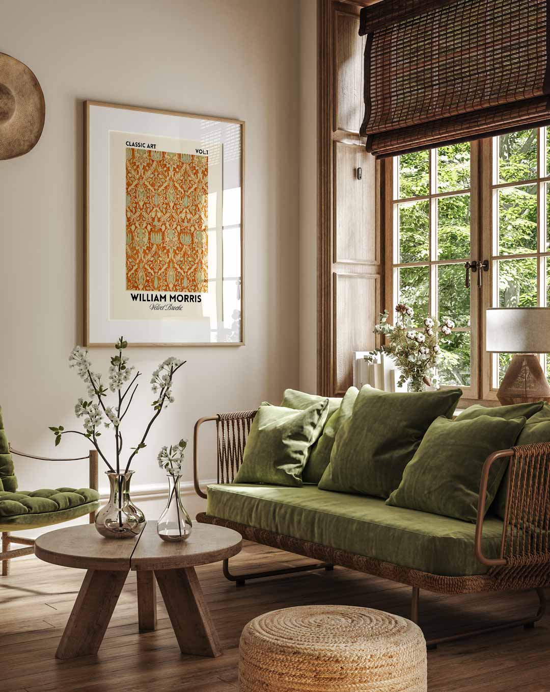 Klassieke William Morris Poster