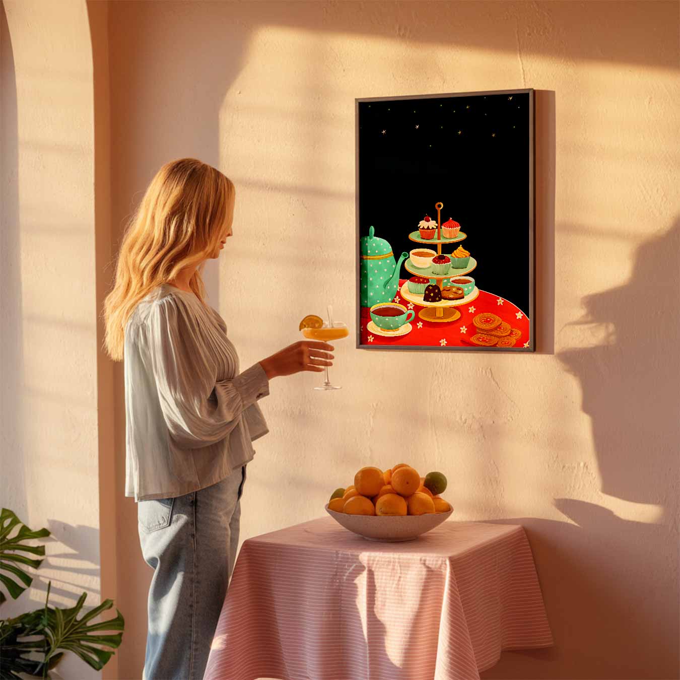 Sfeervolle High Tea Poster