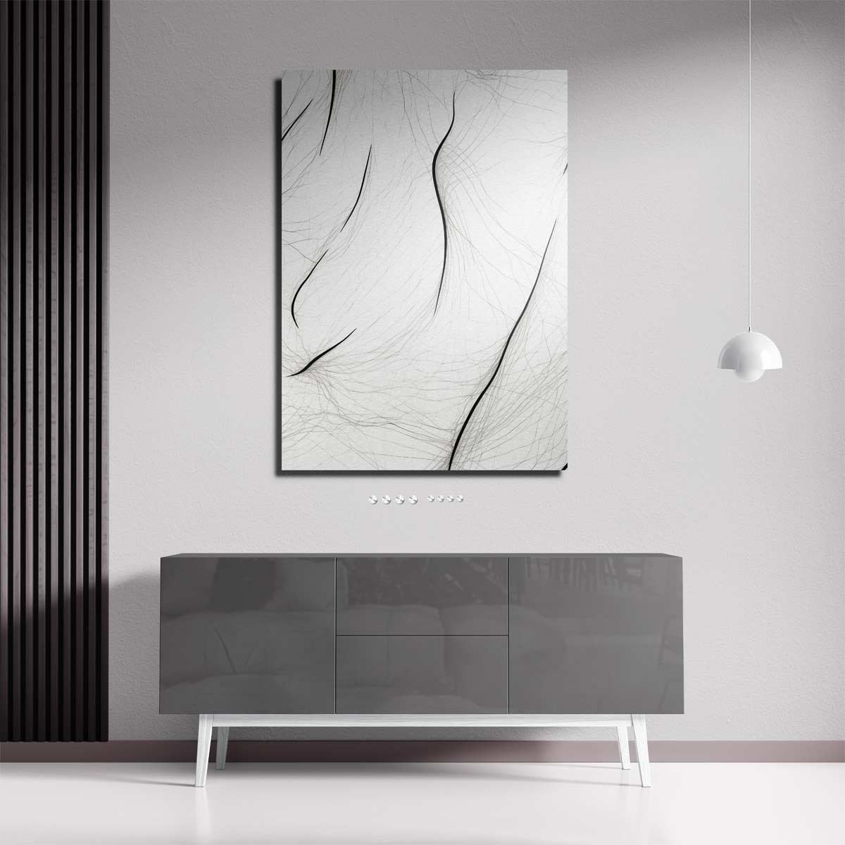 Dansende Lijnen Kunstwerk-canvas-dibond-plexiglas-wanddecoratie-WallArtistic