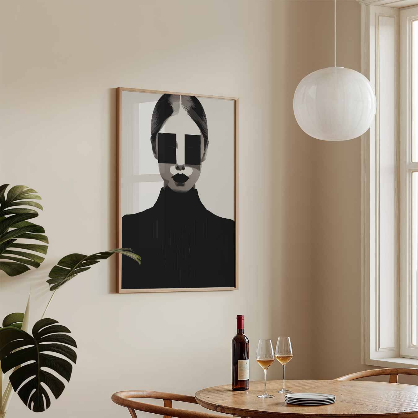 Moderne Mystieke Vrouwenposter-WallArtistic