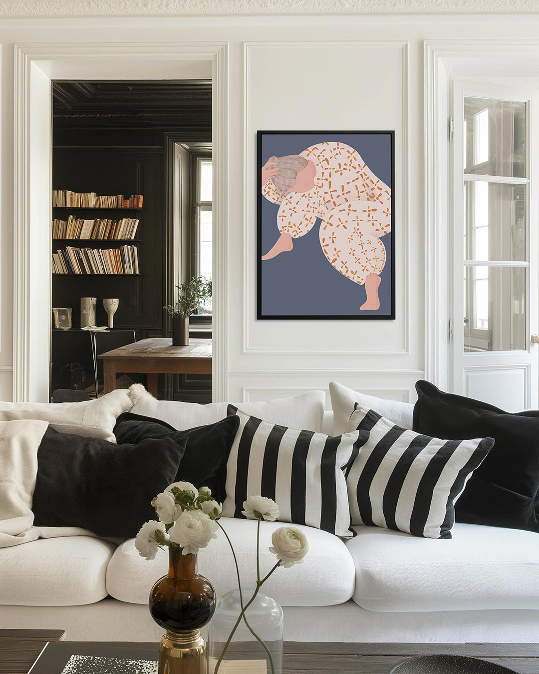 Dynamische vormen Kunstwerk