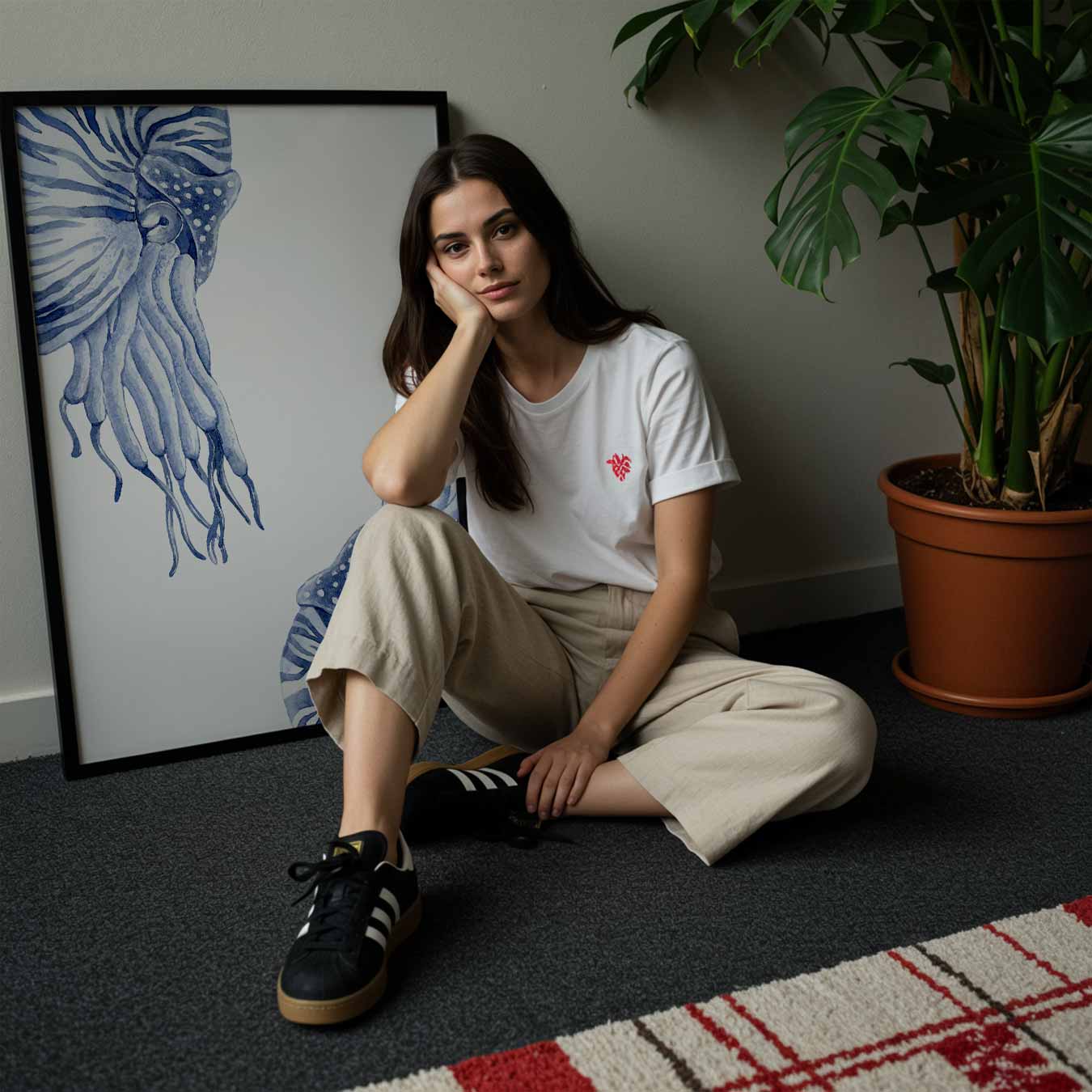 Octopus Koppels Poster-WallArtistic