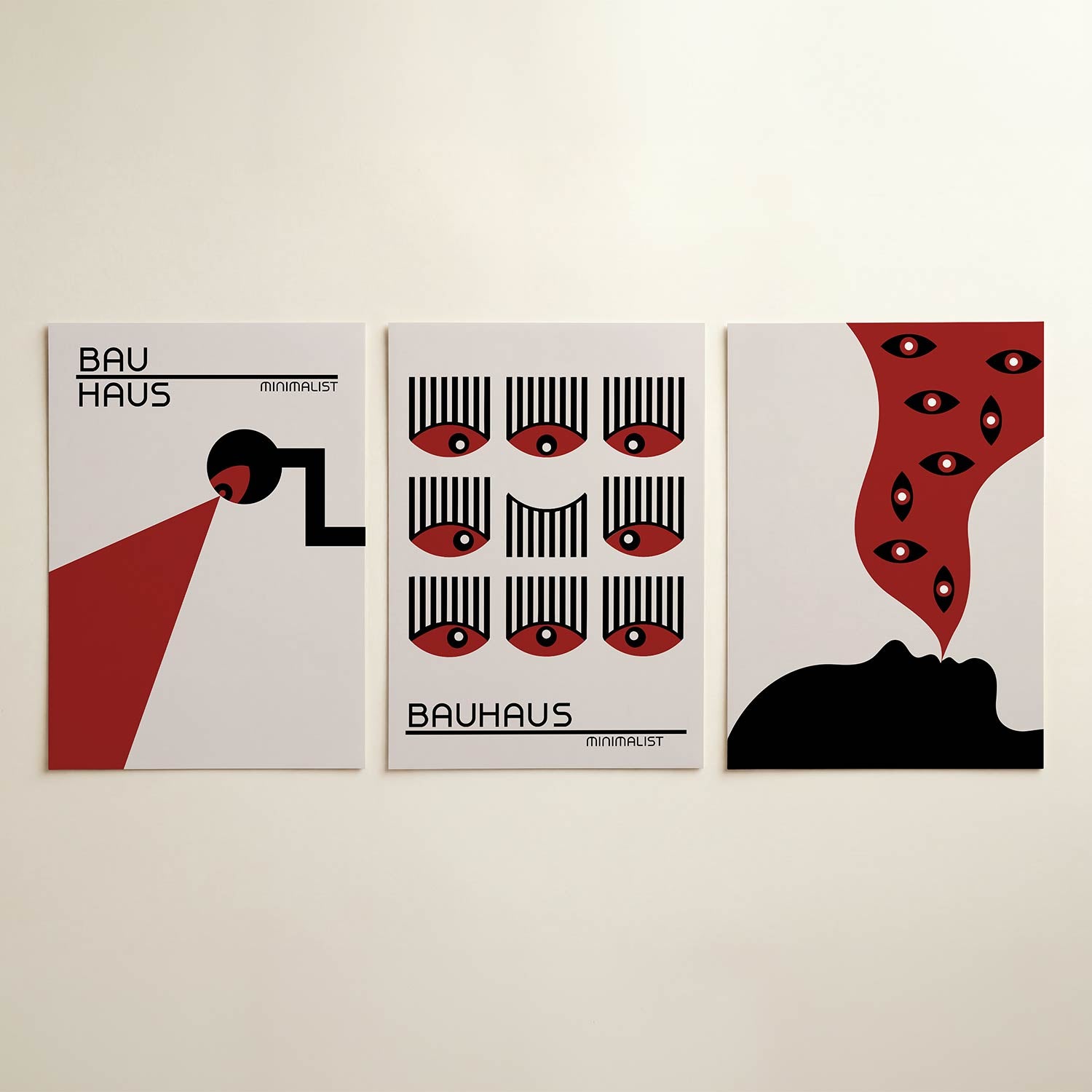 Vormen en vlakken Posterset
