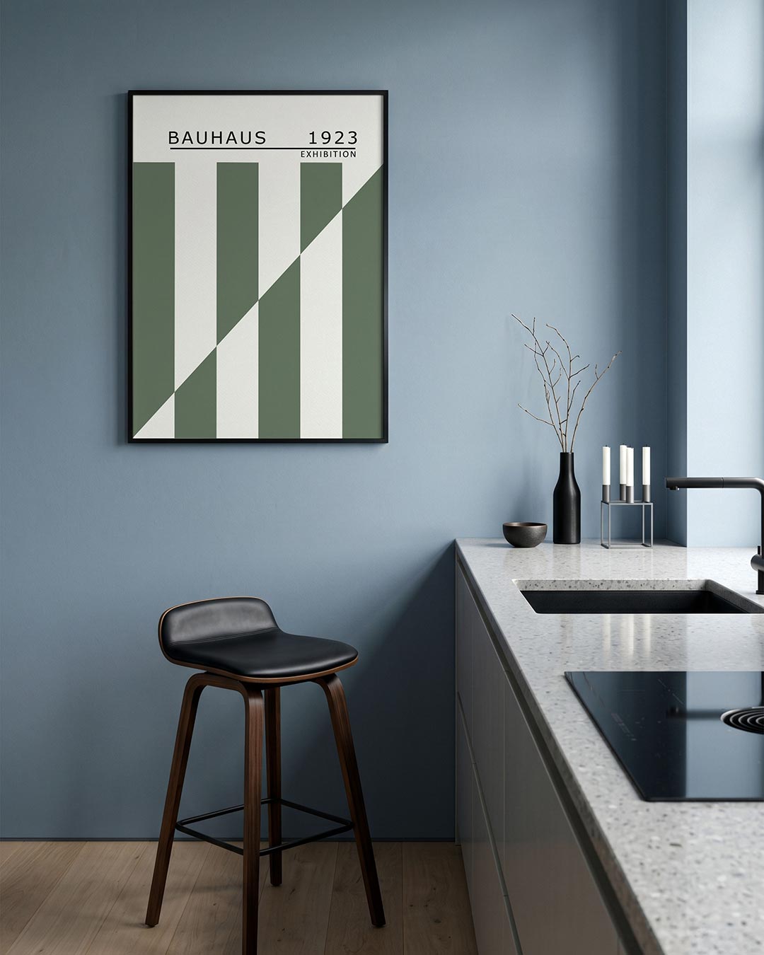 Lijnen en vlakken Poster