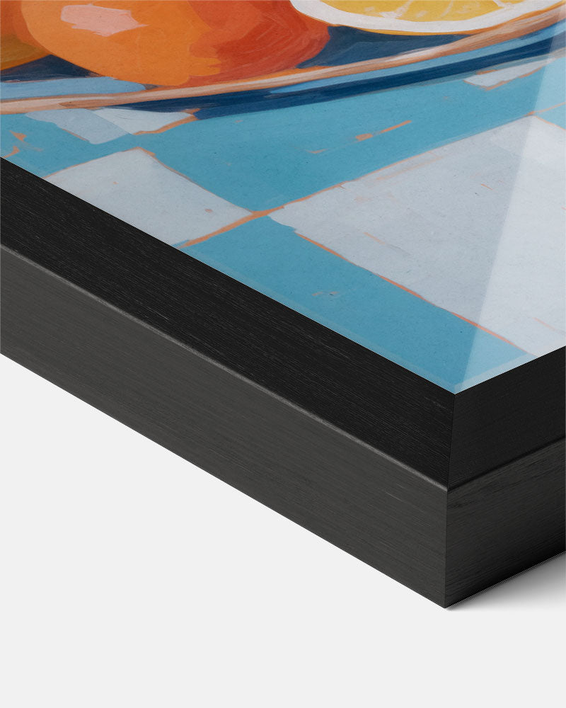 Frisse Fruitschaal Poster-WallArtistic