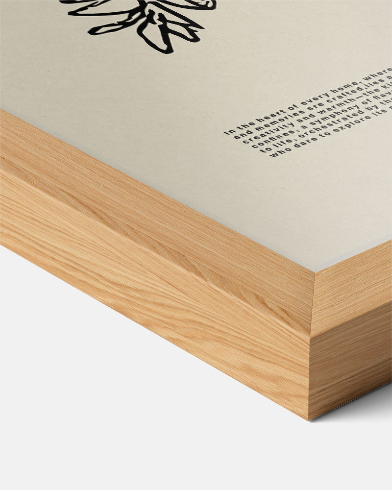 Minimalistisch Botanisch Kunstwerk Poster-WallArtistic