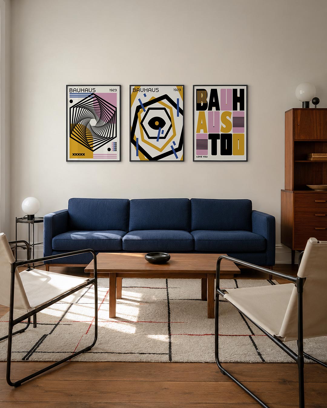 Vorm en kleurenspel Posterset