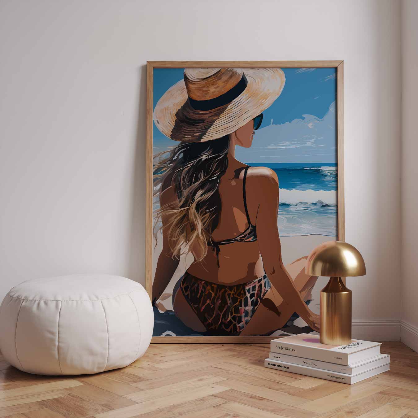 Zomerse Stranddag Poster