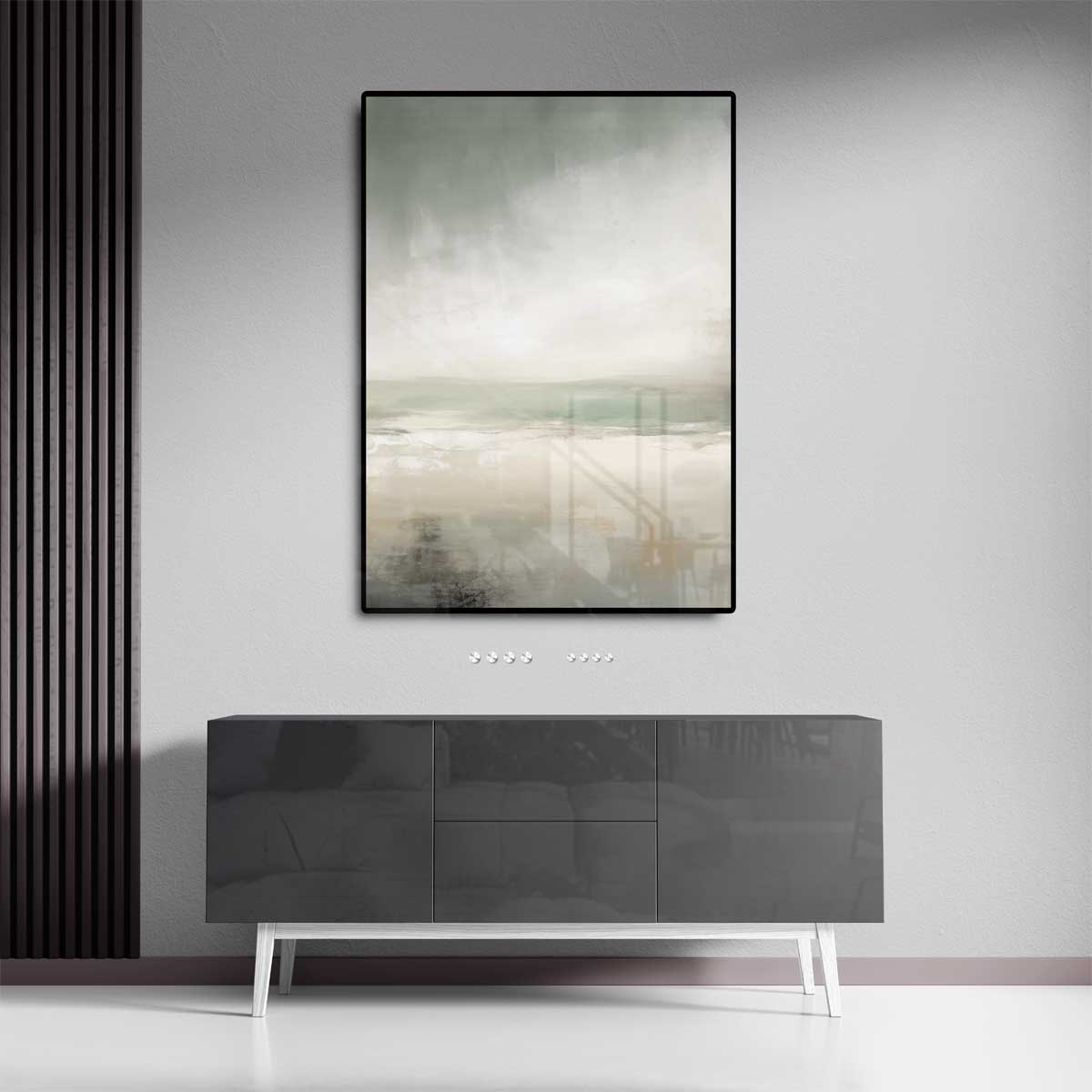 Schatten van de Horizon Kunstwerk-canvas-dibond-plexiglas-wanddecoratie-WallArtistic