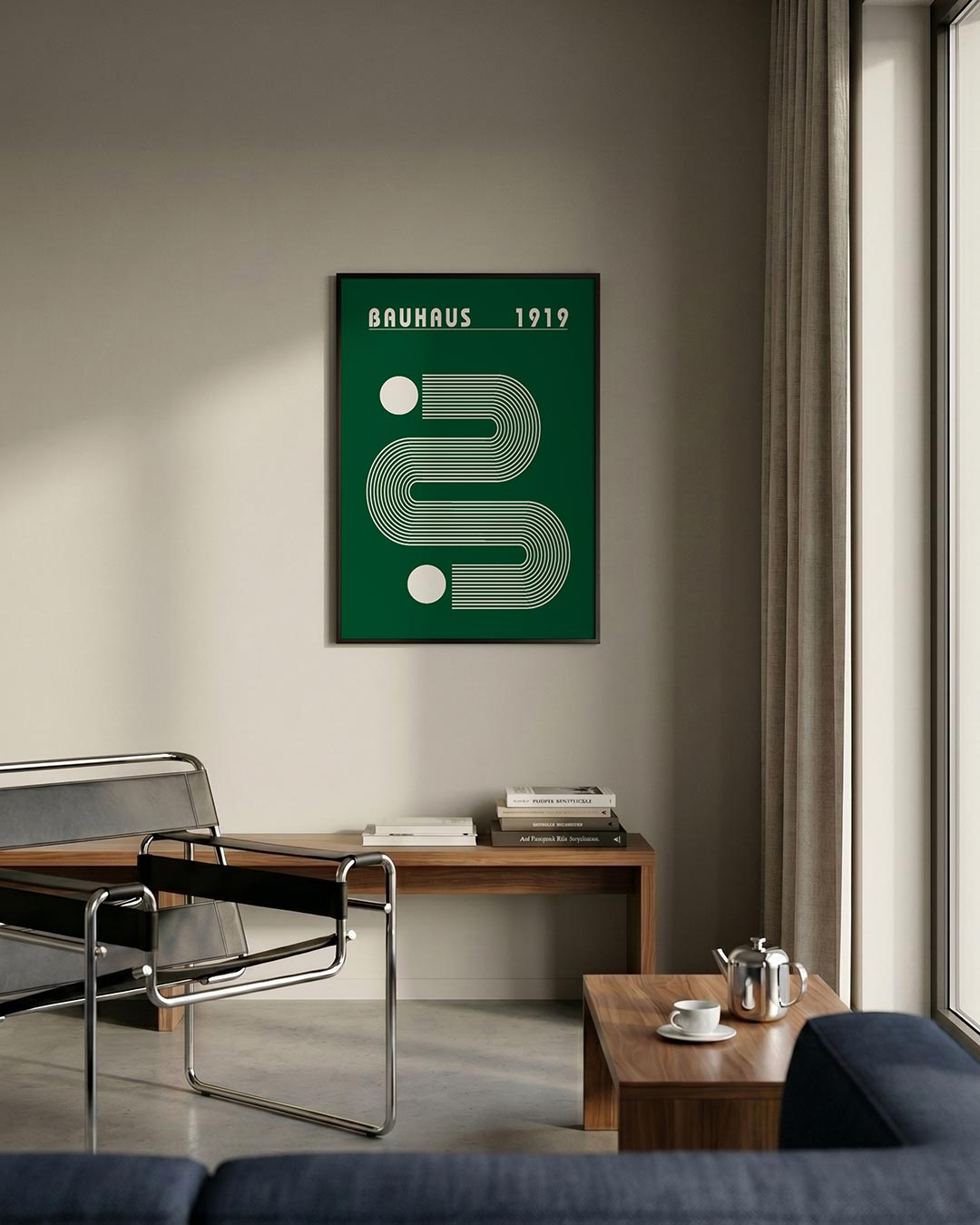 Lijnen en vormen Poster