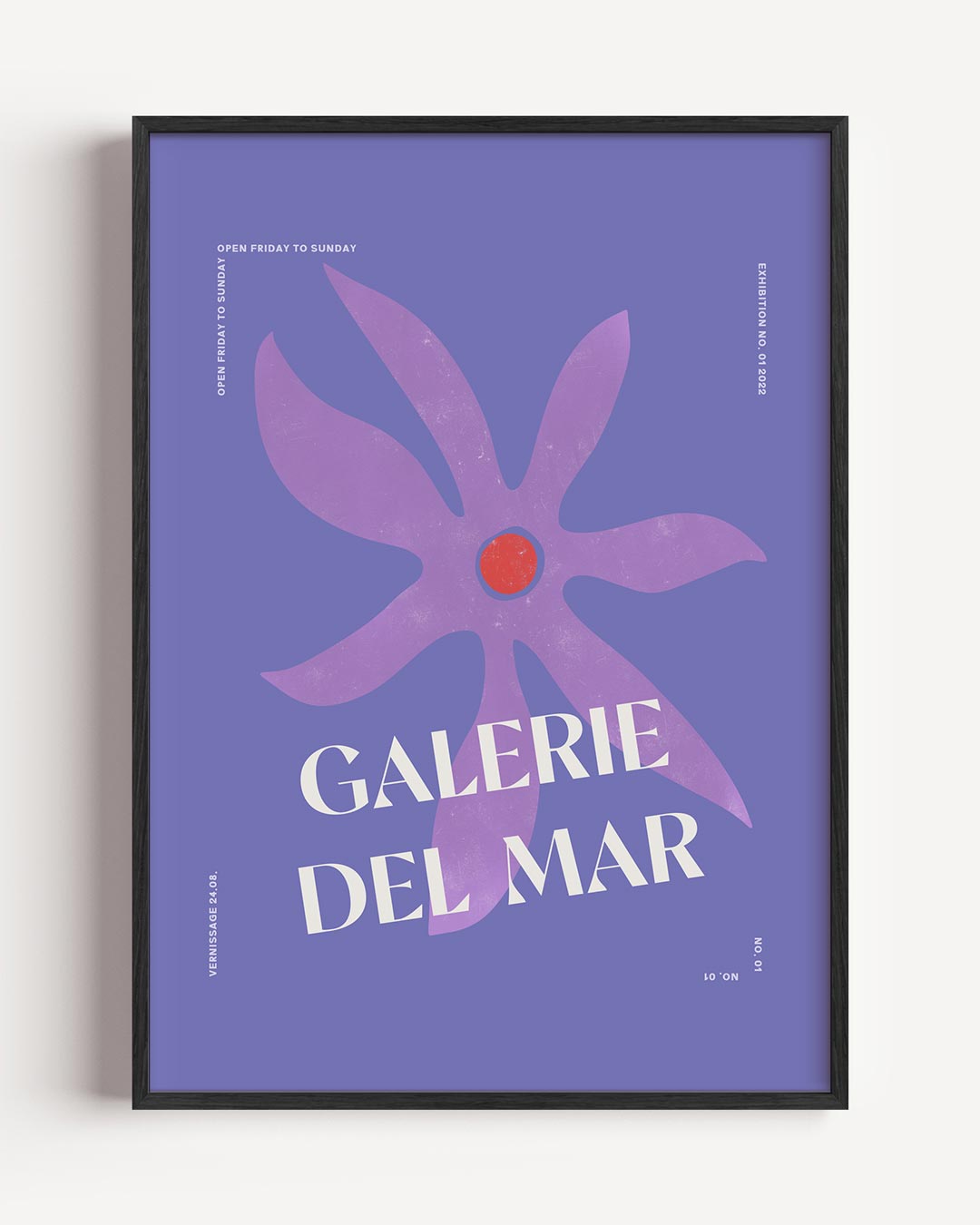 Moderne Galerie Del Mar Poster-WallArtistic