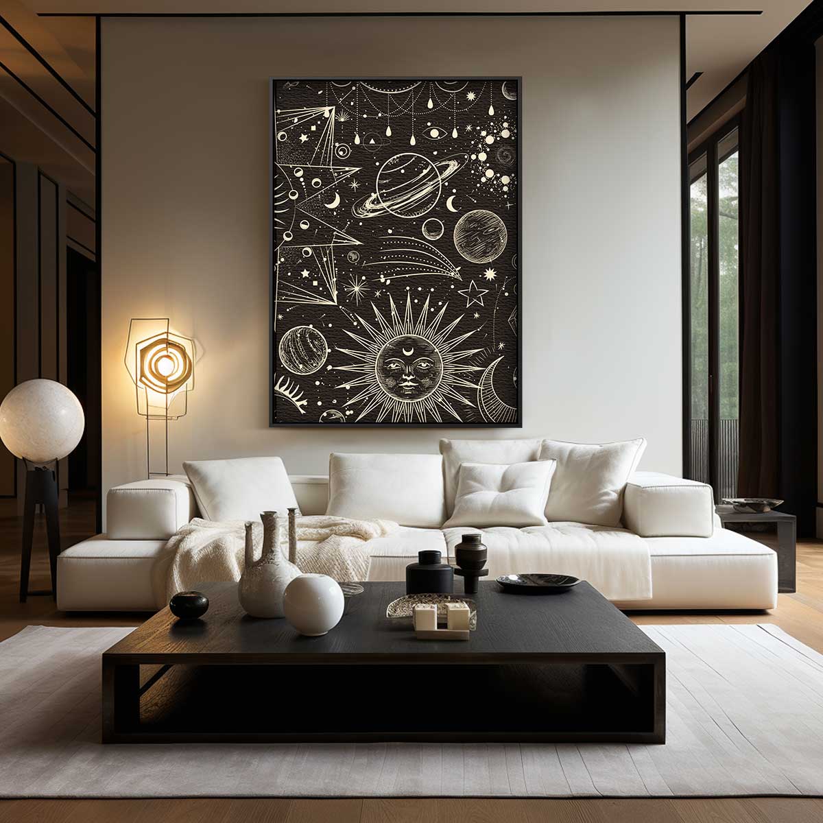 Abstract kunstwerk Kunstwerk-canvas-dibond-plexiglas-wanddecoratie-WallArtistic
