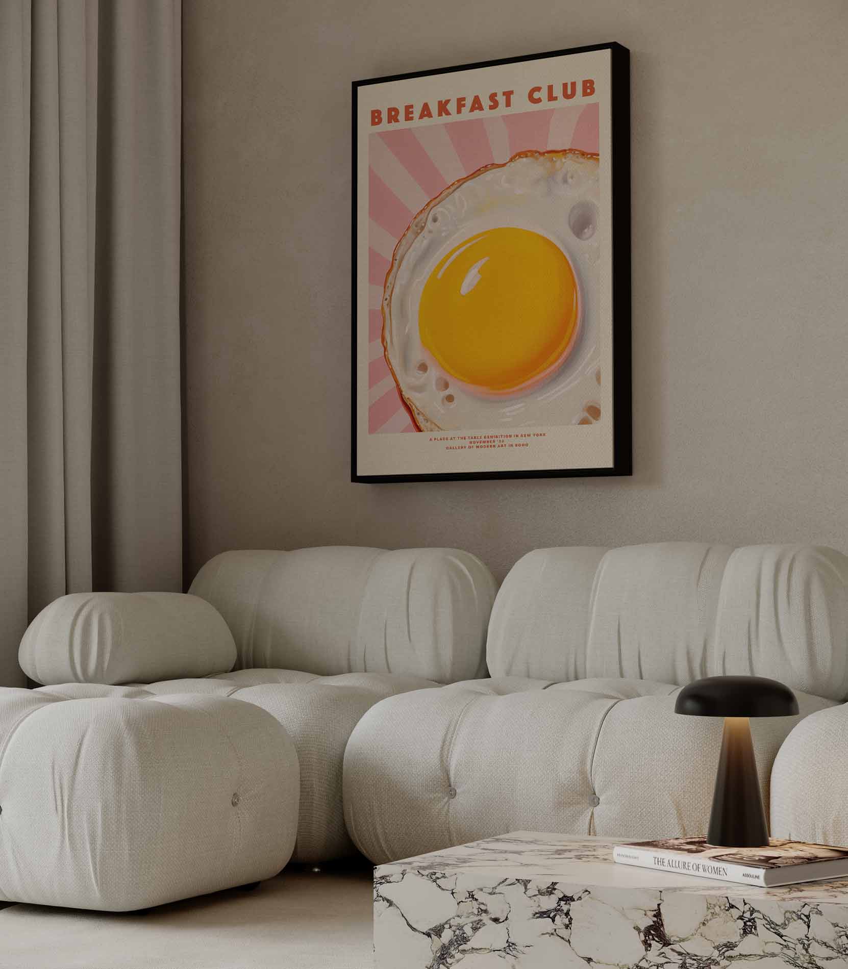 Breakfast Club Kunstwerk-canvas-dibond-plexiglas-wanddecoratie-WallArtistic