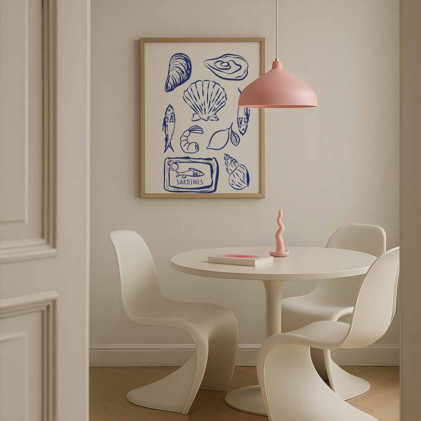 Zeevruchten Illustratie Poster