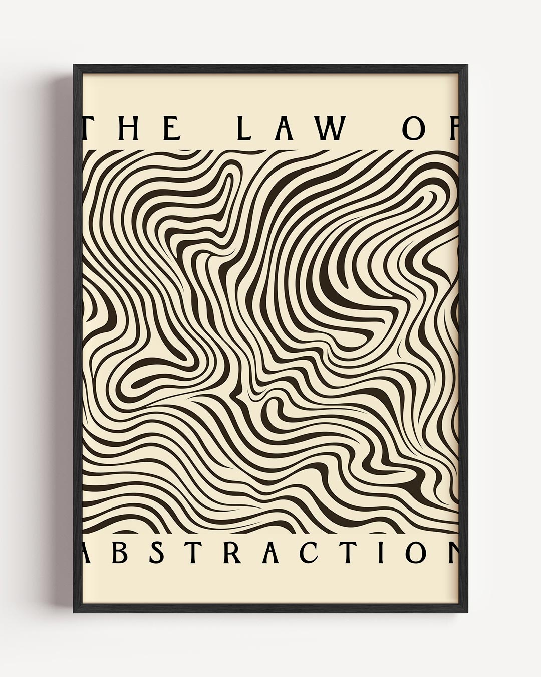 The Law of Abstraction Poster-WallArtistic