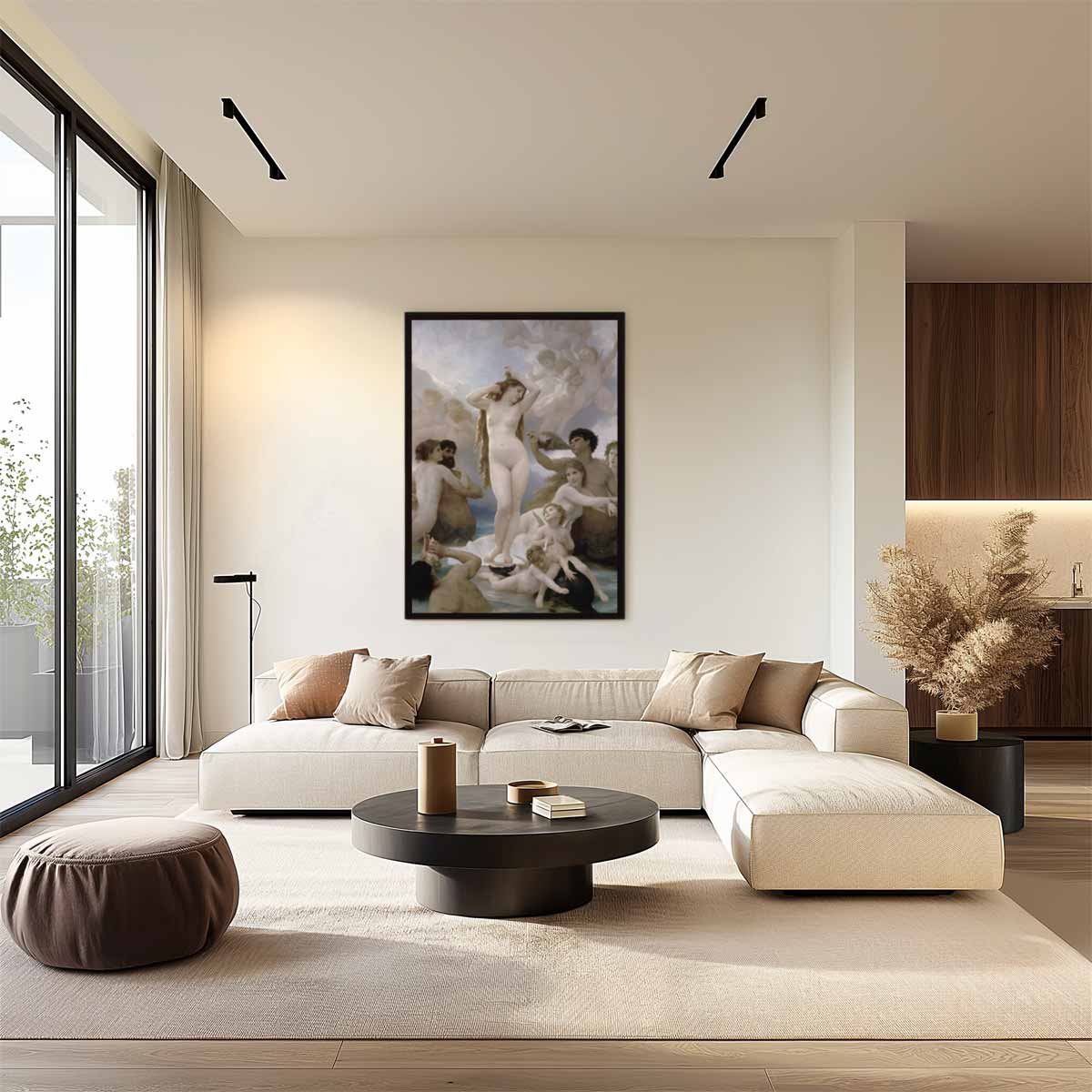 De Geboorte van Venus Kunstwerk-canvas-dibond-plexiglas-wanddecoratie-WallArtistic