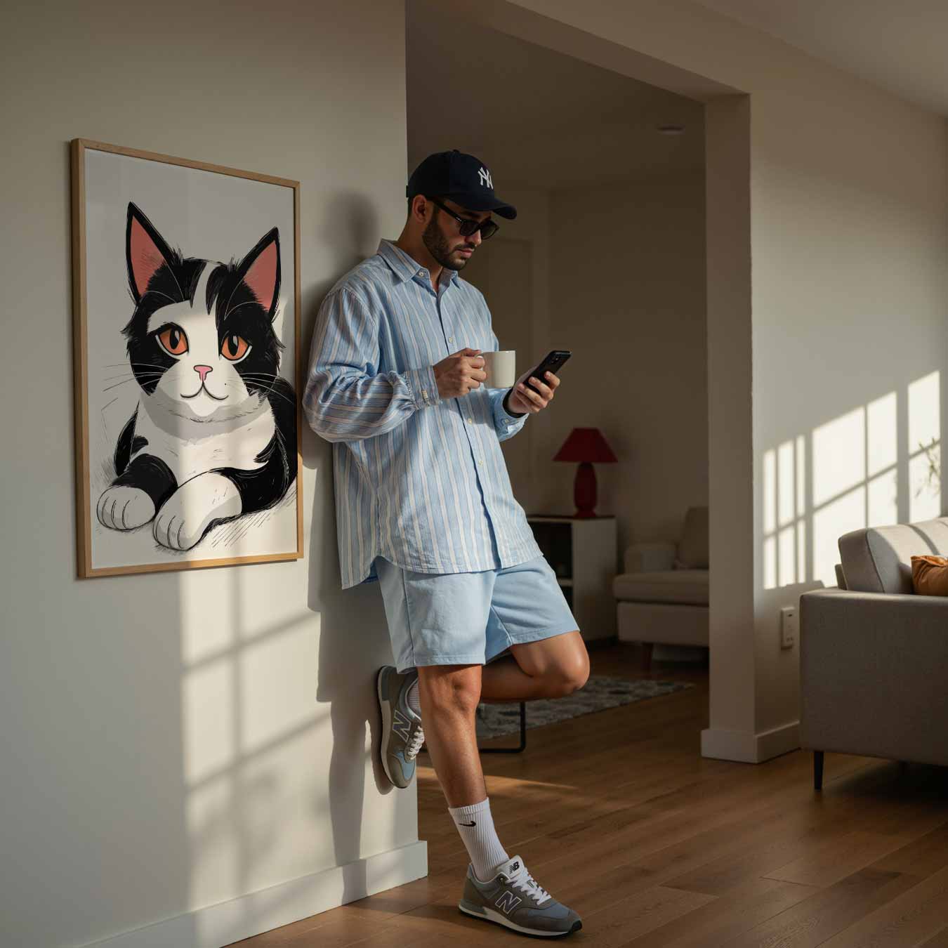Schattige Kattenposter-WallArtistic