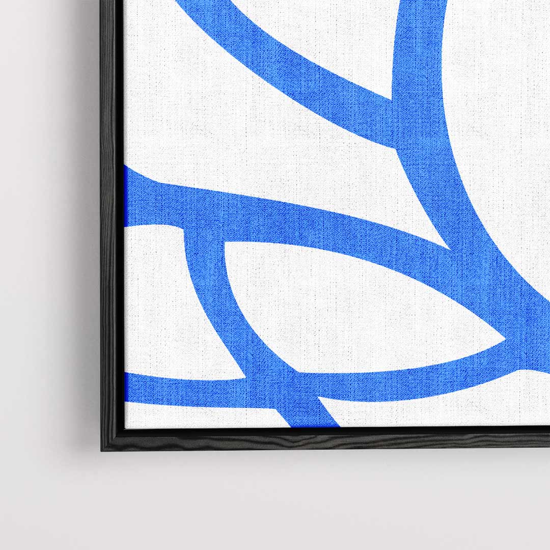Abstract Blauw Kunstwerk Kunstwerk-canvas-dibond-plexiglas-wanddecoratie-WallArtistic