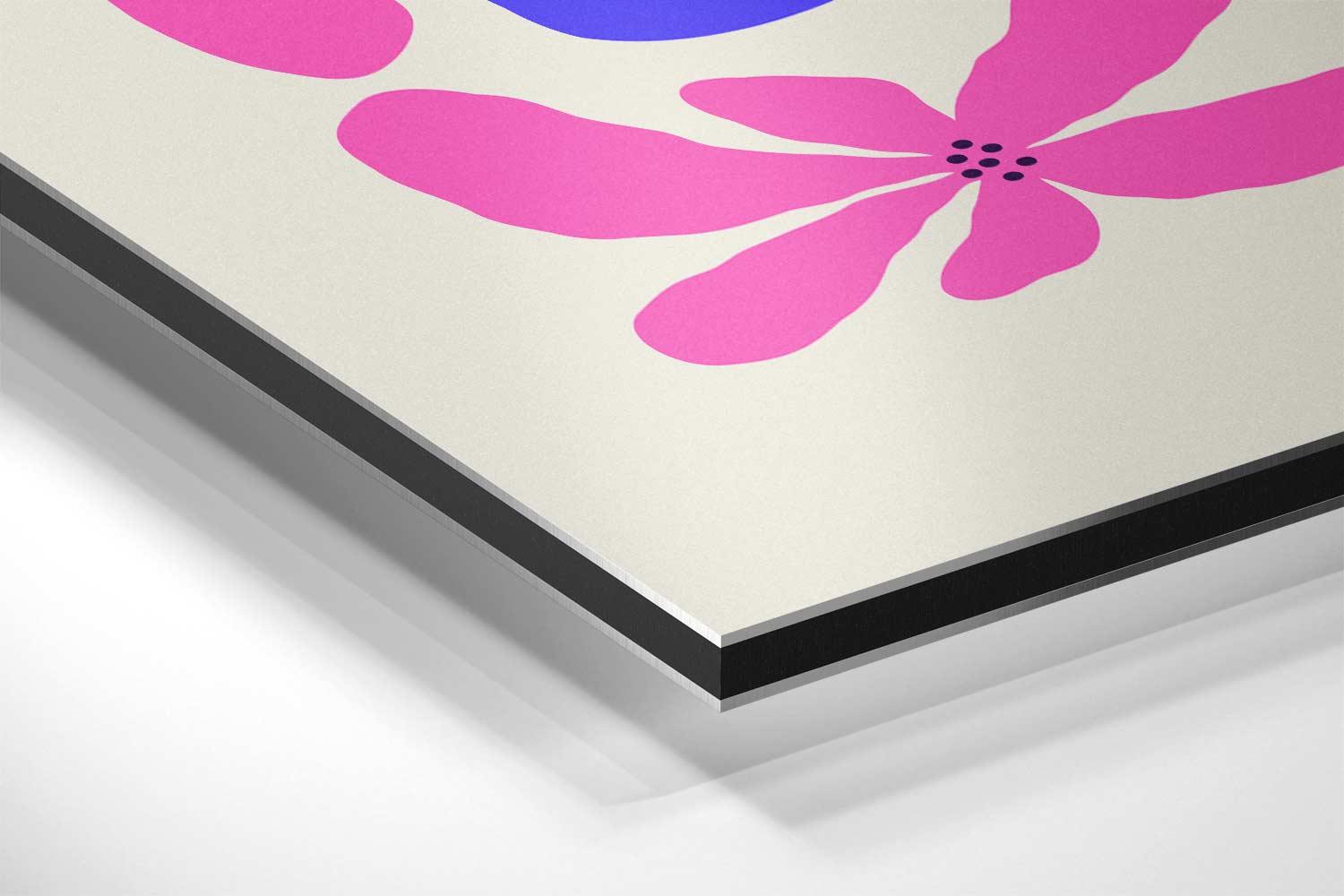 Bloemenexplosie Canvas Kunstwerk-canvas-dibond-plexiglas-wanddecoratie-WallArtistic