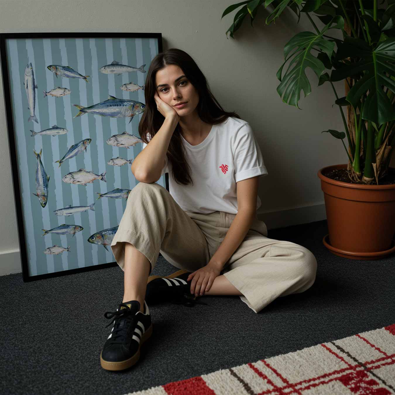 Visserij Vibes Poster-WallArtistic