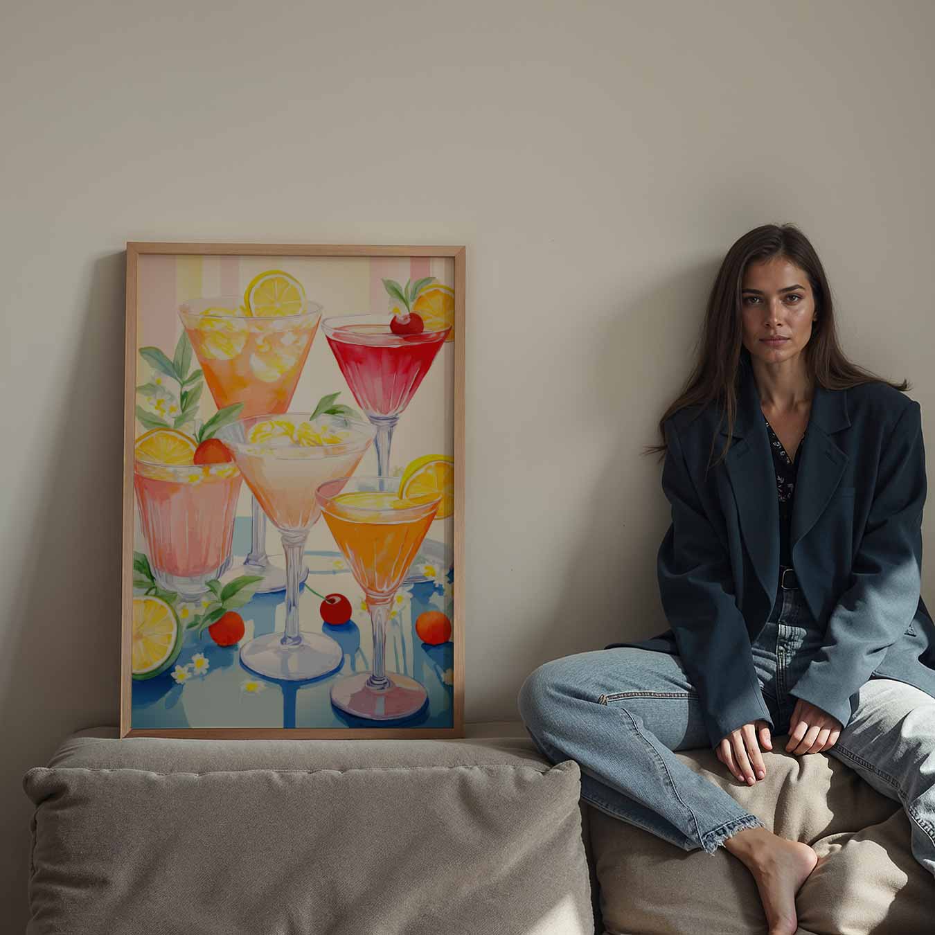 Cocktail Party Poster-WallArtistic