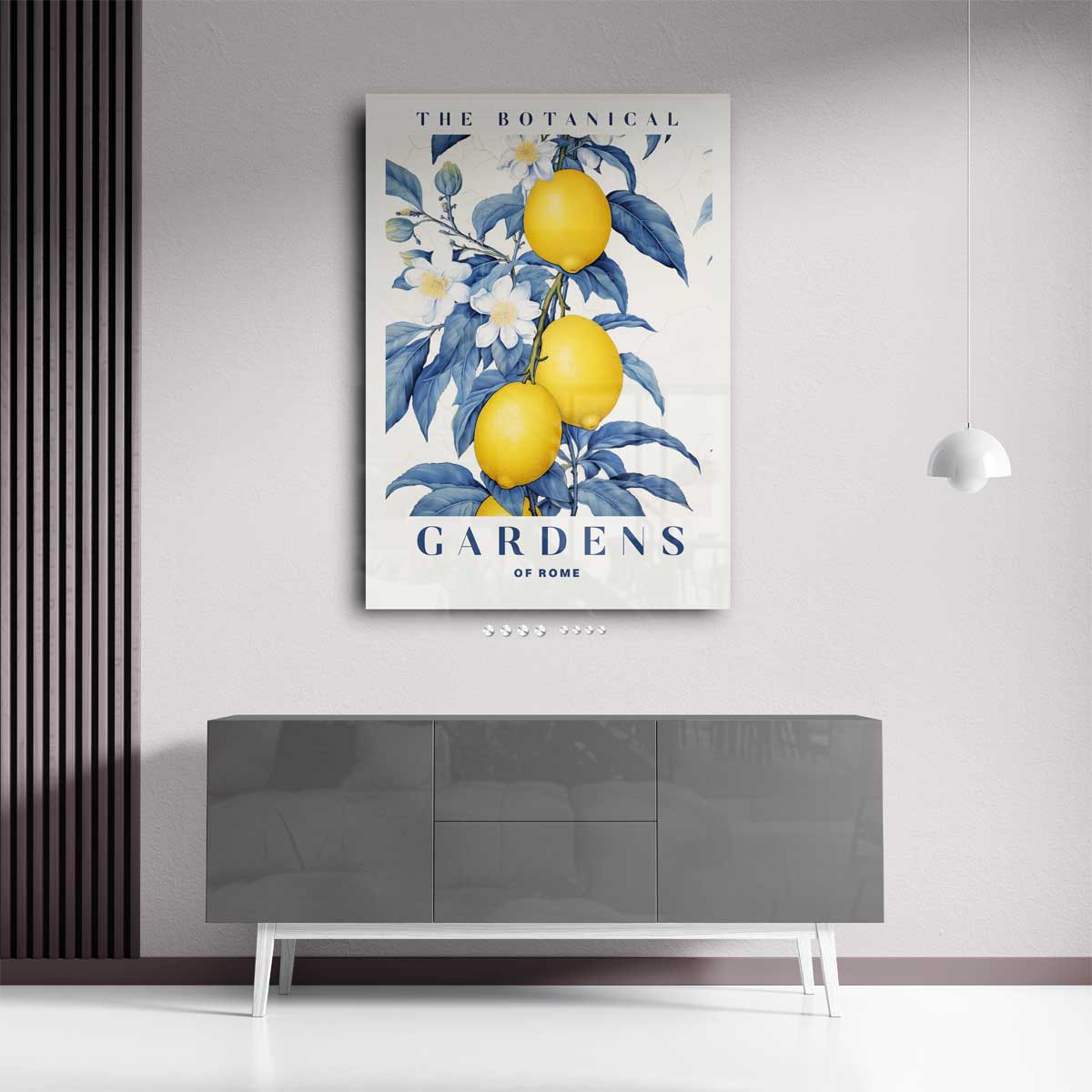 Botanische Tuinen van Rome Poster