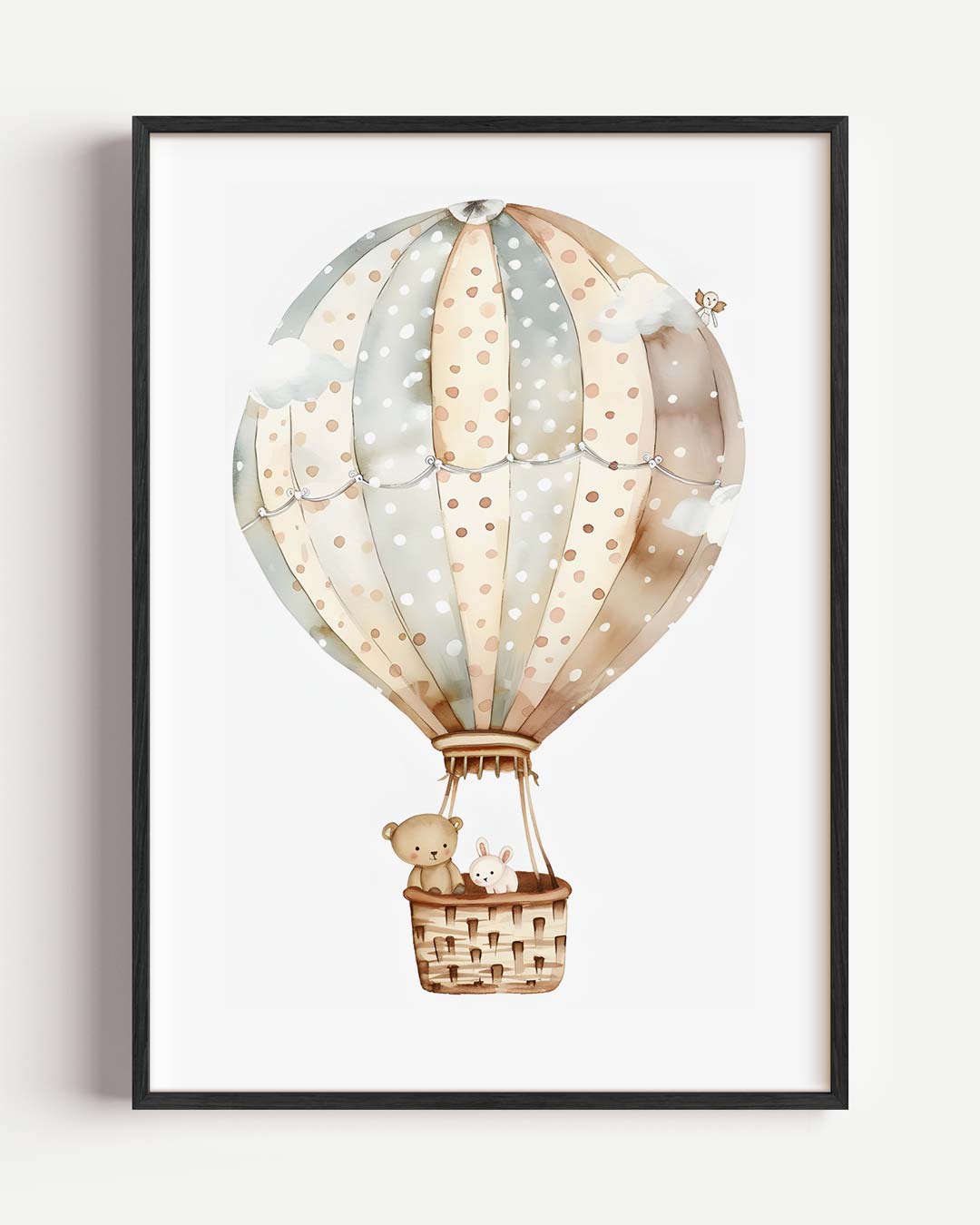 Dromerige Luchtballon Avontuur Poster-WallArtistic