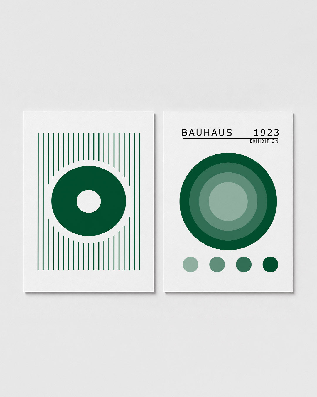 Cirkel en lijnen Posterset