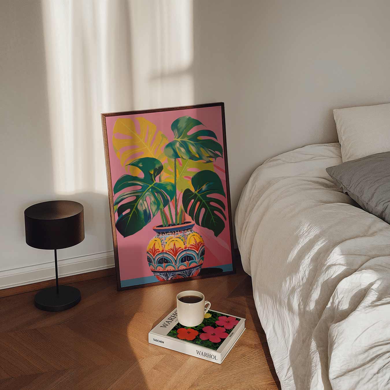 Tropische Monstera Poster