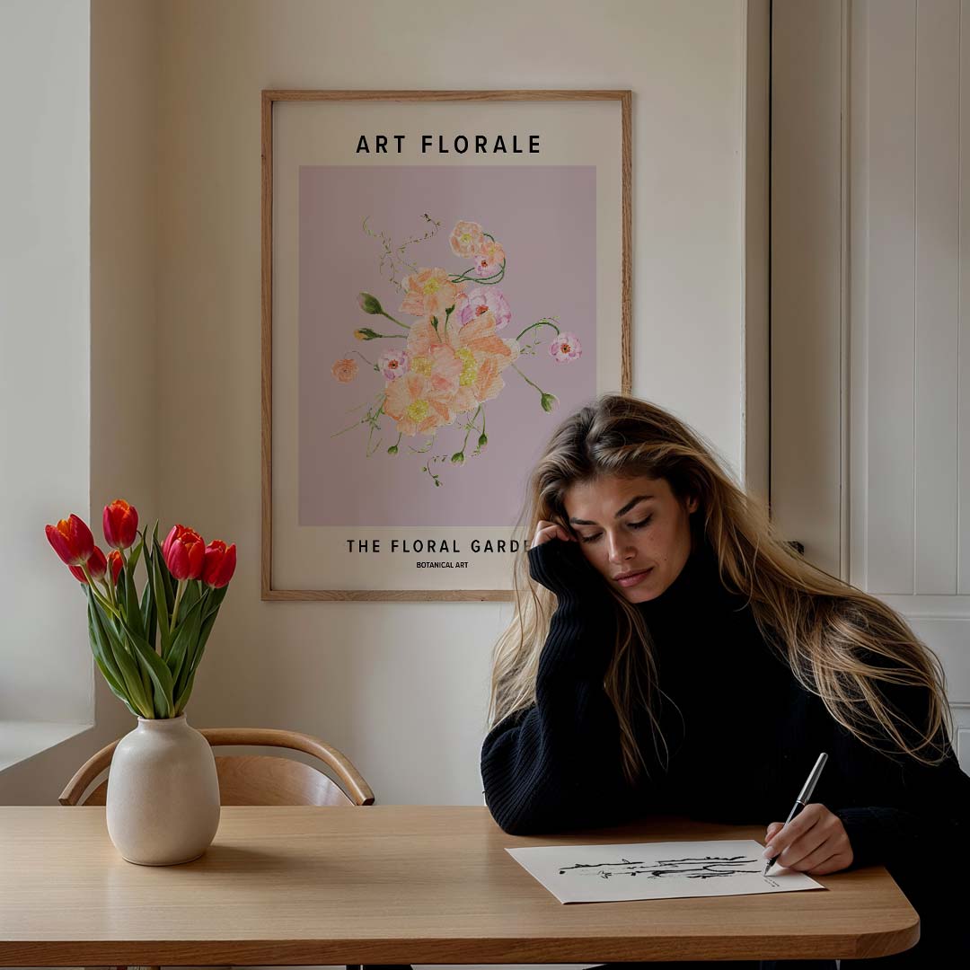 Bloemenpracht Poster-WallArtistic