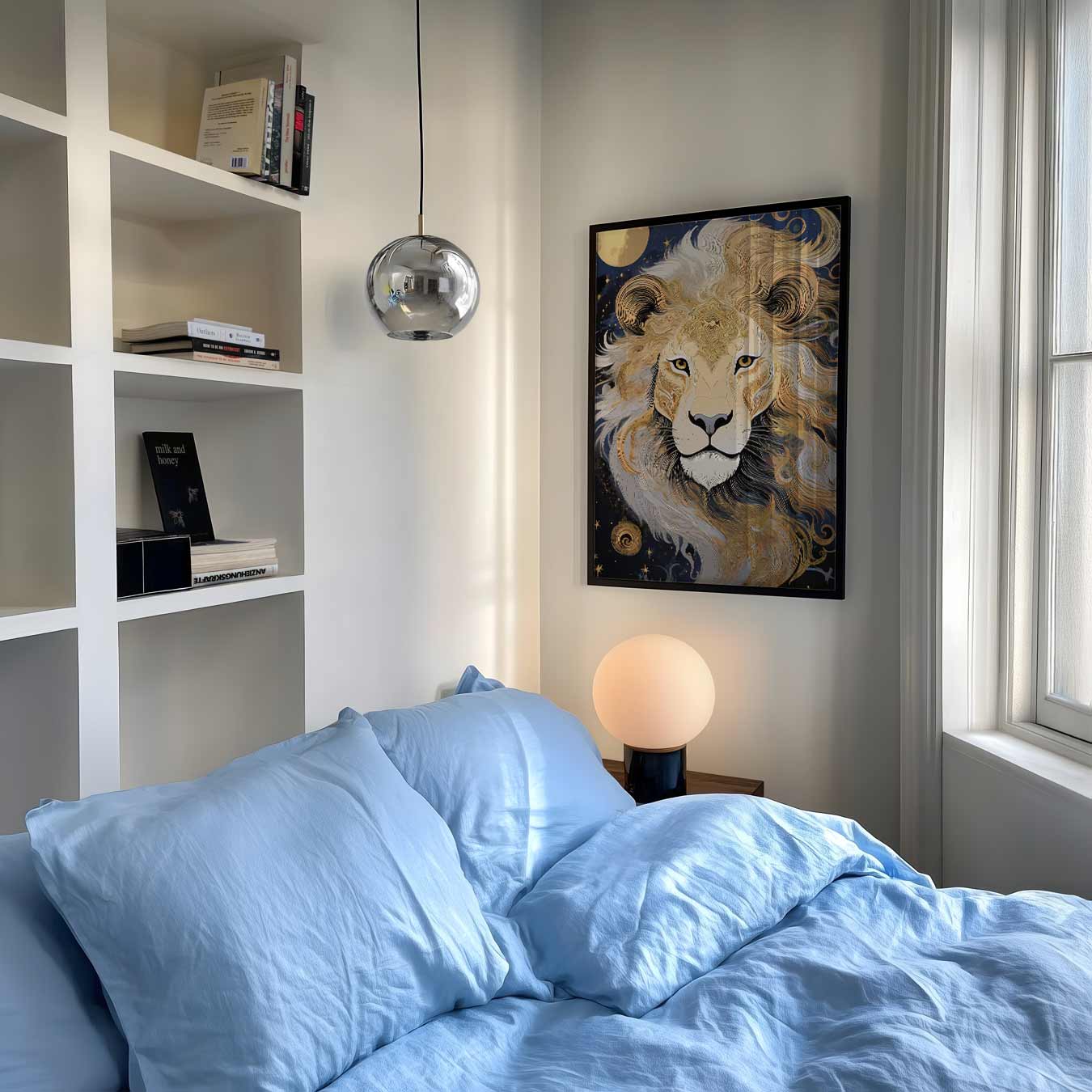 Majestueuze Leeuwenposter