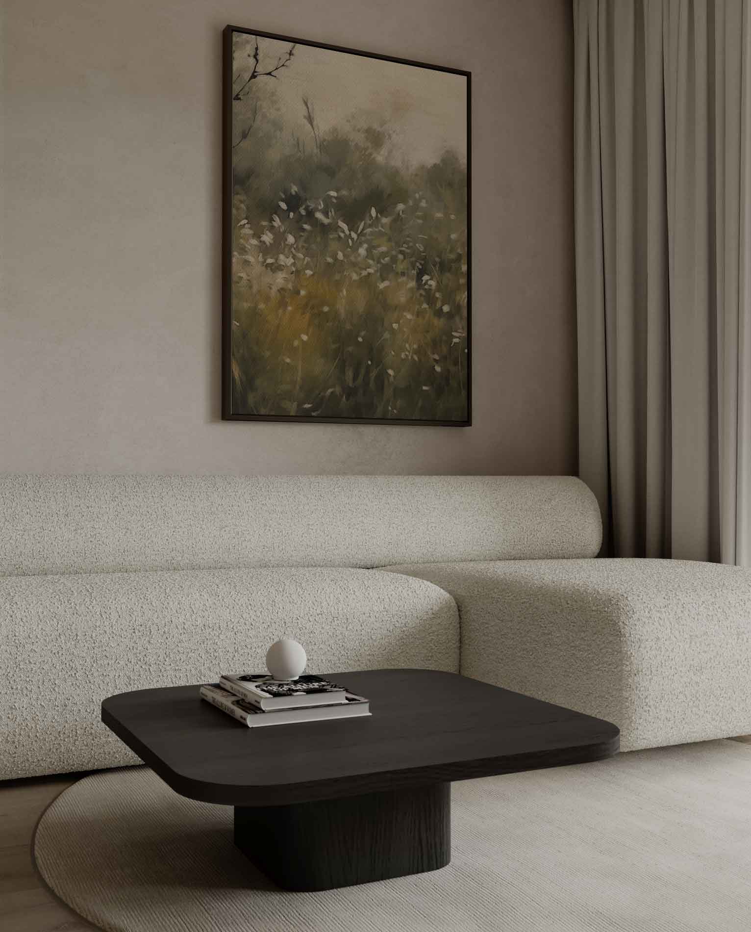 Sereniteit in de Wilde Natuur Kunstwerk-canvas-dibond-plexiglas-wanddecoratie-WallArtistic