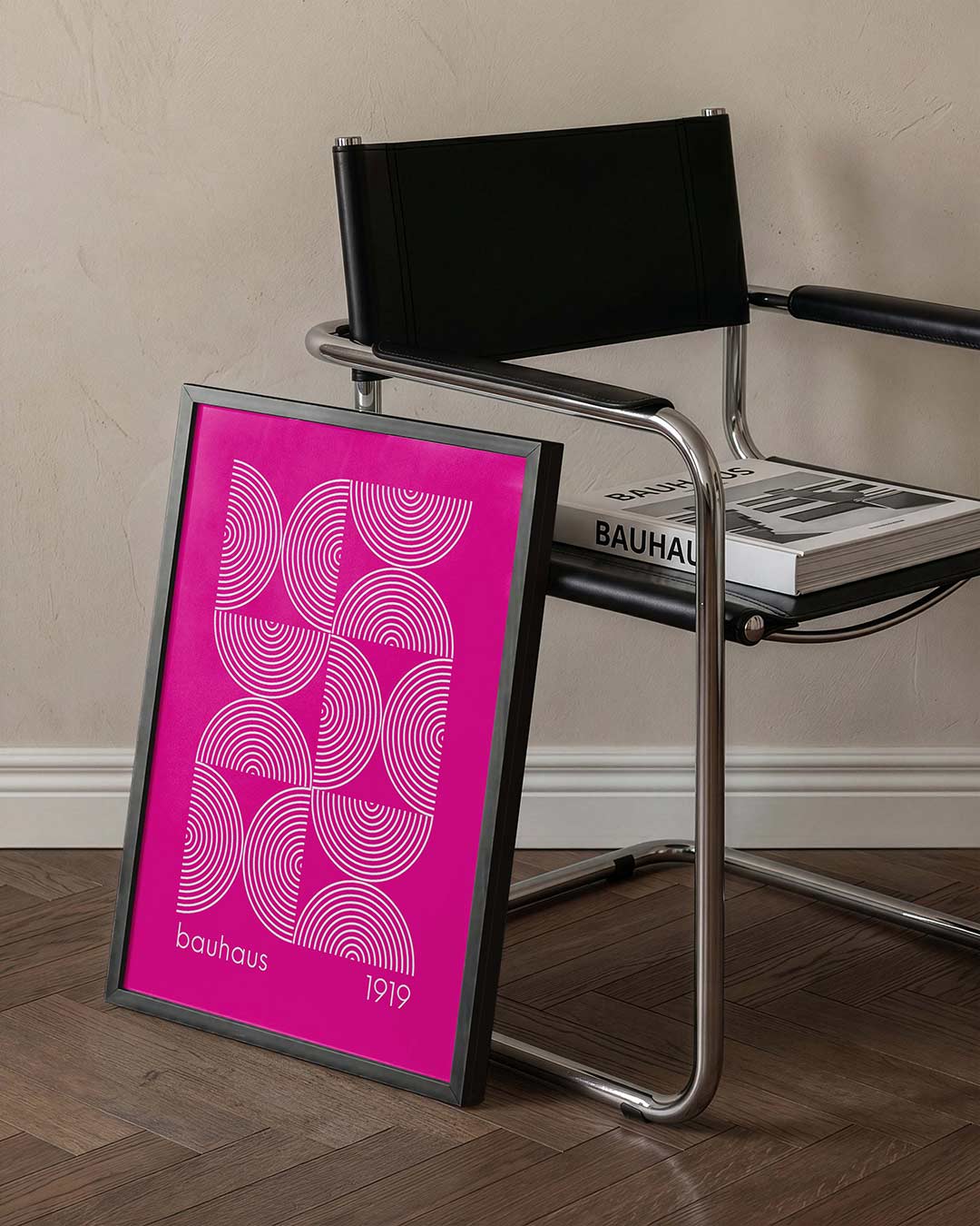 Cirkelpatroon harmonie Poster
