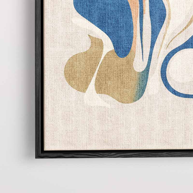Vloeiende Lijnen in Kleur Kunstwerk-canvas-dibond-plexiglas-wanddecoratie-WallArtistic