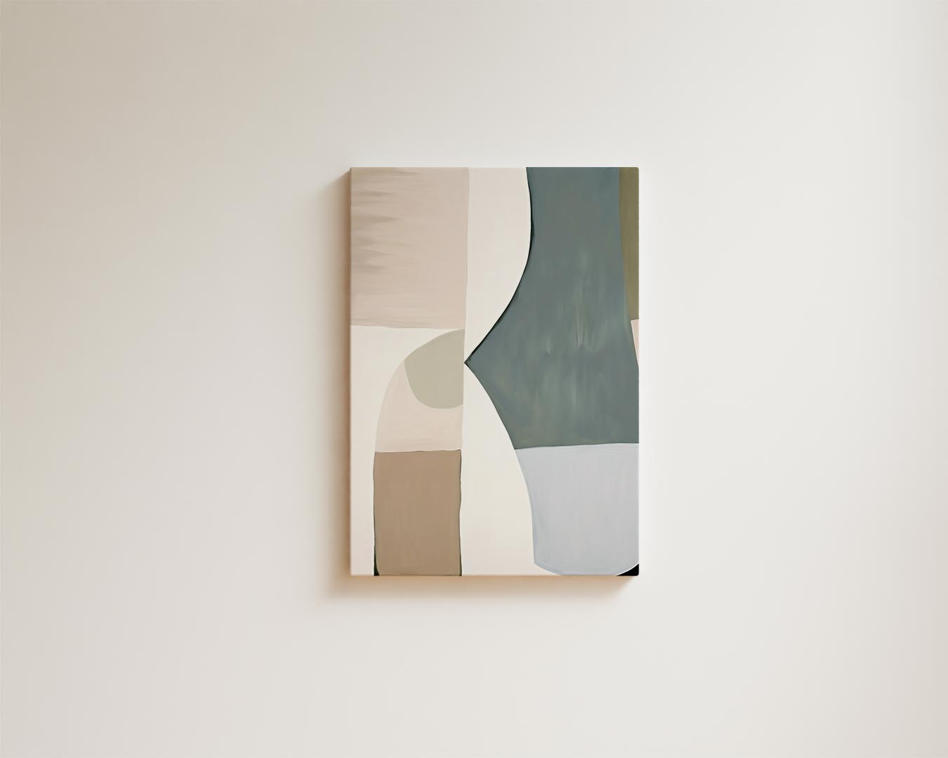 Harmonieuze Abstractie Kunstwerk-canvas-dibond-plexiglas-wanddecoratie-WallArtistic