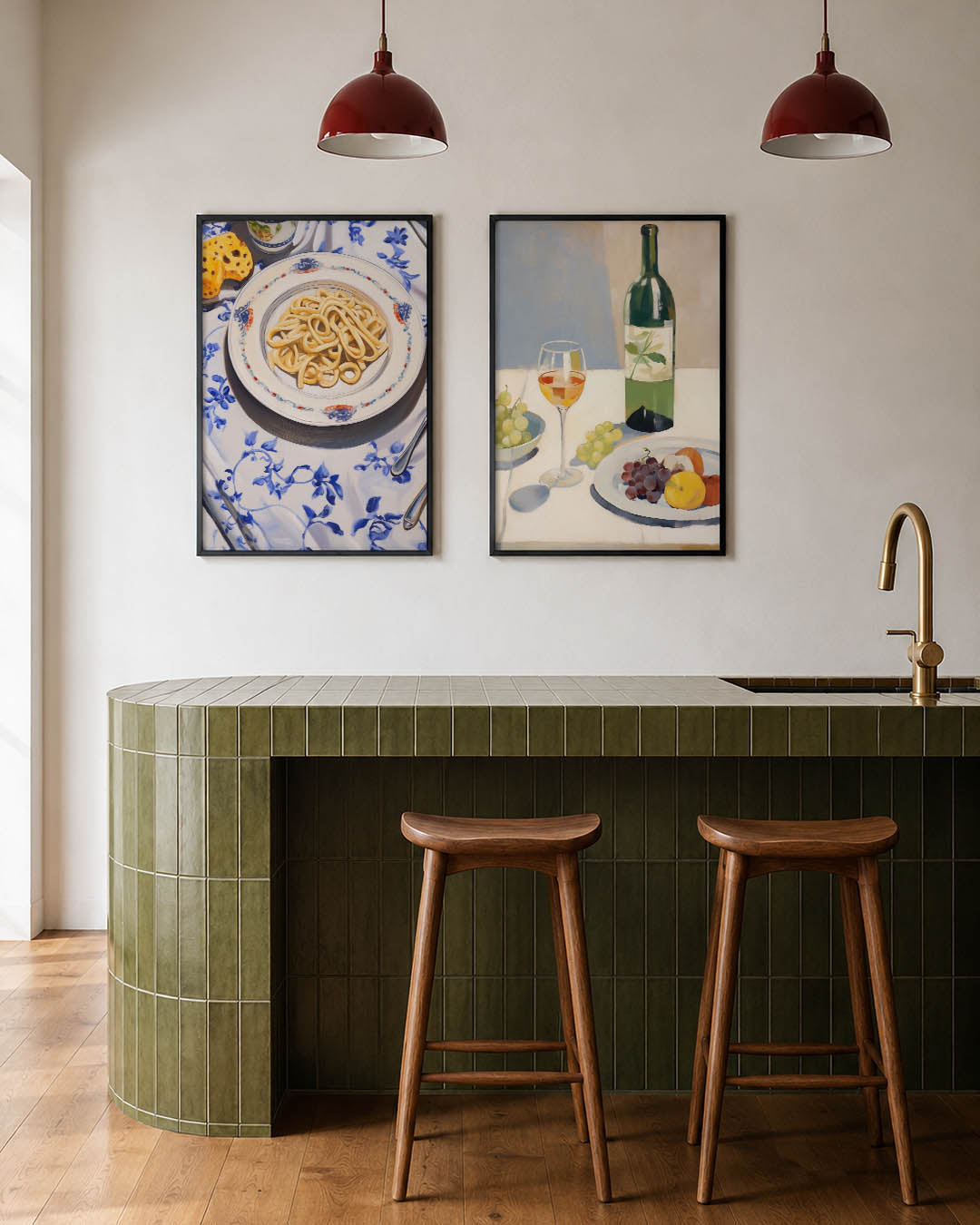 Eettafel harmonie Posterset