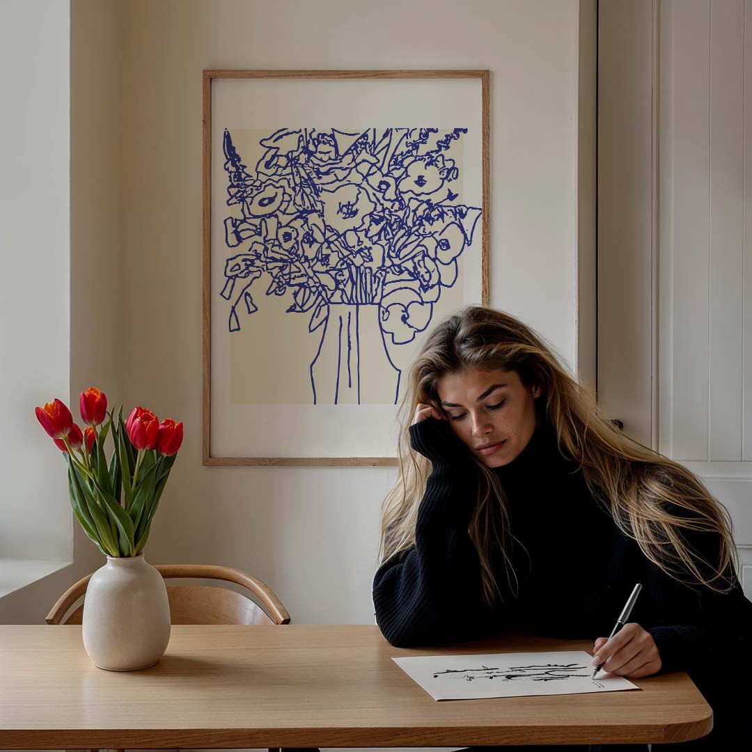 Bloemenpracht Poster-WallArtistic