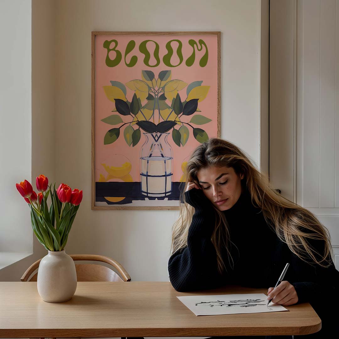 Bloom Boho Botanische Poster-WallArtistic